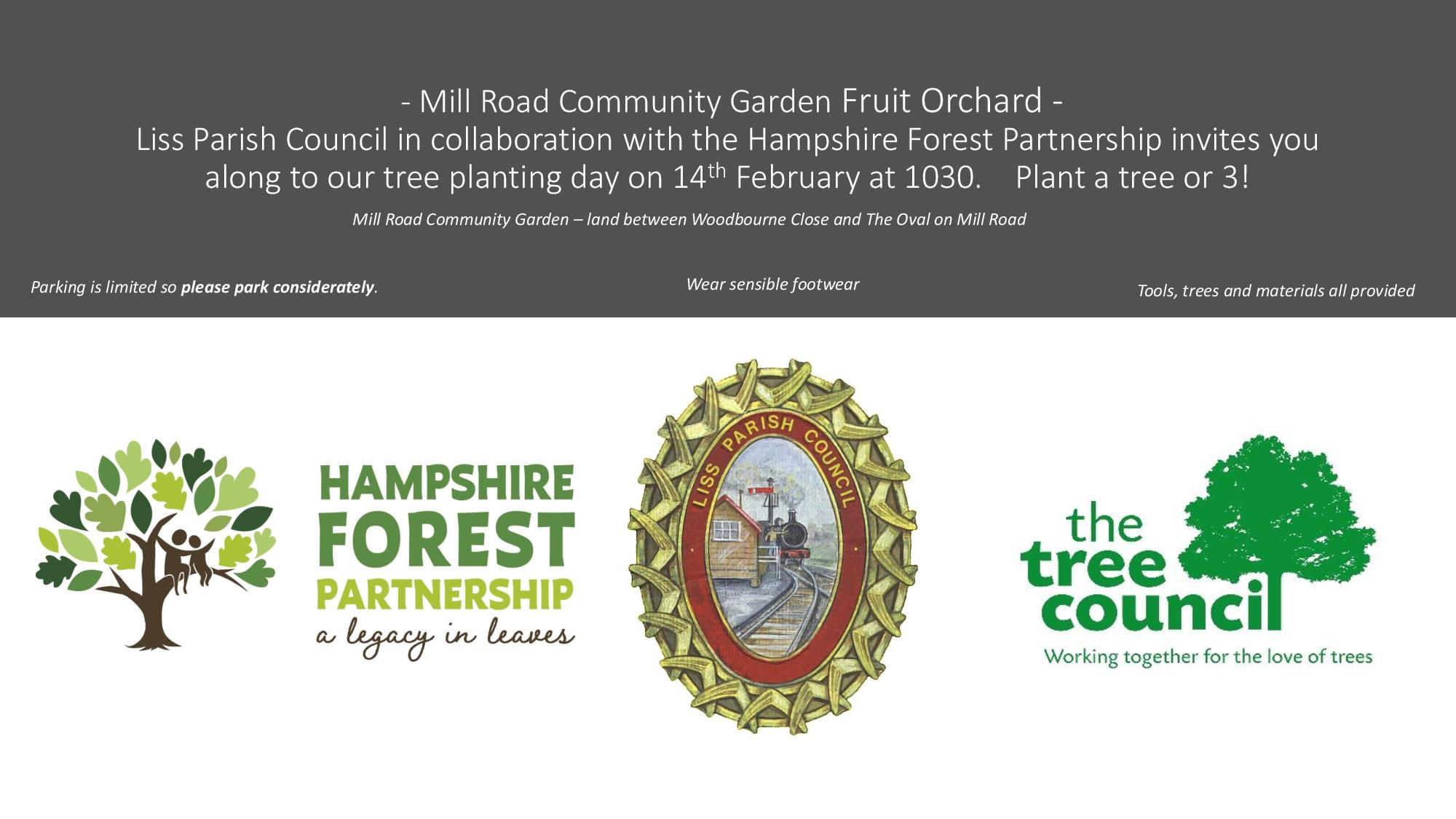 Mill Road Community Garden Fruit Orchard Planting