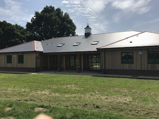 Liss Pavilion goes green!