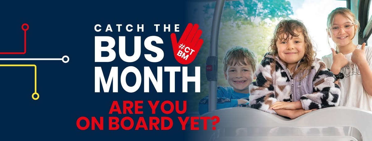 "Catch the Bus Month"